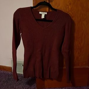 White House Black Market V-Neck sweater S